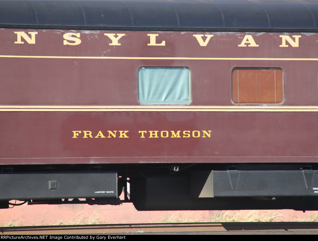 PPCX Observation/lounge/sleeper #800110, "Frank Thomson"